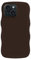 holdit Wavy Case iPhone 15/14/13 - Chocolate