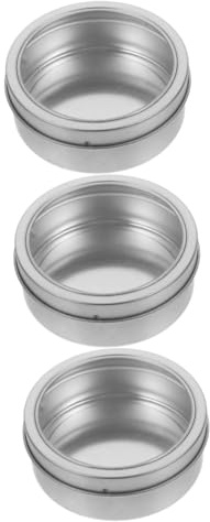 CONGARTENO 3stücke Magnetische Gewürzdose Tragbare Aufbewahrungsbox Für Kühlschrank Runde Metallbehälter Für Küche Bbq Und Picknick Magnetisches Design Für Einfache Befestigung