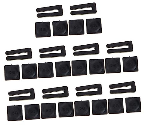 Angoily Grow Tent Fan Ceiling Fan Balancing Kit 5gm Weights Clips Easy to Install