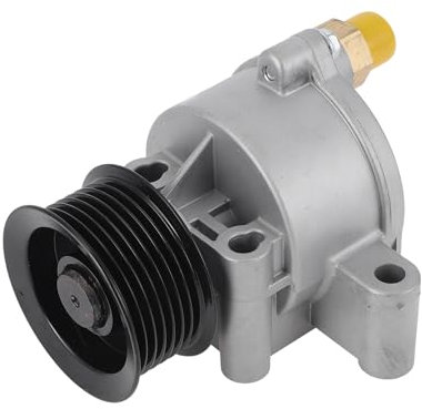 VekAuto Brake Vacuum Pump No.1103470/1434548 Engine Vacuum Pump for Ford Transit 2000-2014 Aluminum Alloy Silver Tone 1 Pcs