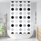 Tenda a rullo per doccia, 130 x 240 cm, per bagno, materiale PEVA, impermeabile e durevole, ideale per ambienti umidi, facile da pulire