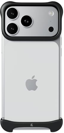 Arc Pulse iPhone 17 Pro Max Hülle (2025), minimalistischer Schutz mit Aluminium in Luftfahrtqualität & Elastomer-Einsätzen, stoßabsorbierend, 6,9 Zoll