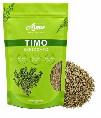 Armu - Timo Italiano Essiccato 50 g | Per insaporire piatti e ricette
