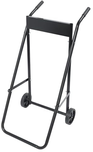 JJsdwin Faltbarer Transportwagen, Außenbordmotor Motorwagen bis 40 kg, Außenborder Ständer Motor Stand für Den Einsatz in Werkstätten, an Autos, an Docks