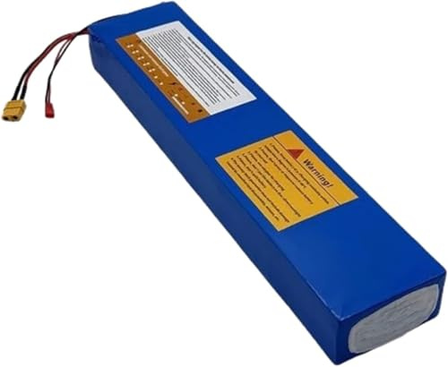Caimcie 36V E-Bike Batteria 10Ah 10S4P, Batteria agli Ioni di Litio in PVC Impermeabile, A Lunga Durata per Bici Elettrica E Monopattini Elettrici Buller+SM