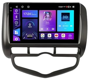 Radio Navigator Satellite Navigator für Honda Jazz City 2004-2007 Car Play mit Dashcam Sprachsteuerung Karten Navigation Bluetooth Aux Loop, 4 Kern 2G+32G
