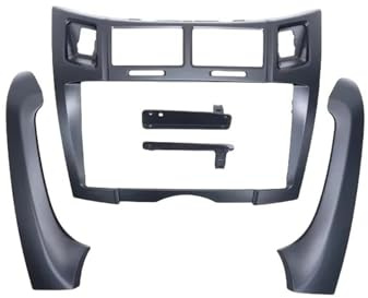 NCTPICLC 9 Pulgadas 2Din Coche DVD CD Panel Salpicadero Radio Estéreo Marco Adaptador Kit para Toyota para Yaris para VITZ para Platz 2005-2011 Kit Montaje Panel Autoradio(Frame B)