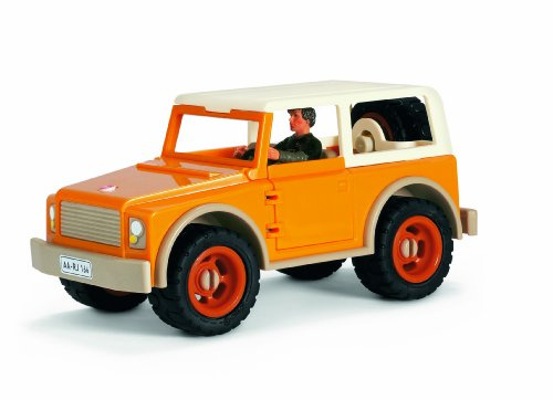 Schleich 42025 - Bauernhof, Geländewagen mit Fahrer