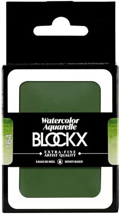 Blockx Hooker's Green Giant Pan Aquarell in echter Keramik nachfüllbar