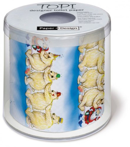 Toilettenpapier Weihnachten SANTA'S POLONAISE