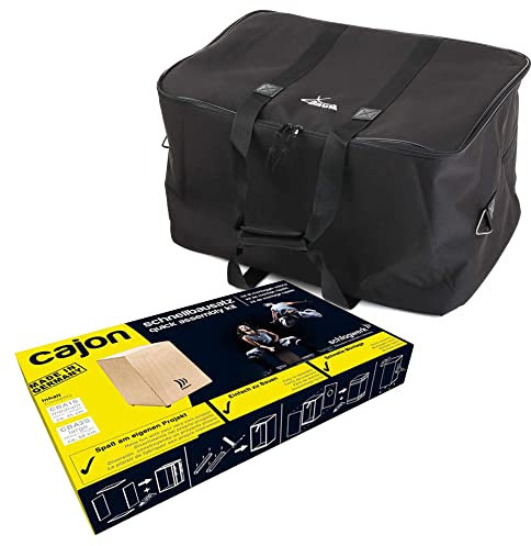 Schlagwerk CBA1S Cajon Schnellbausatz Medium Set + Tasche Large