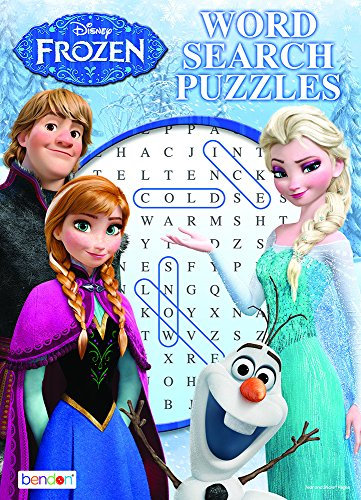 Disney Frozen Word Search Puzzles 1pcs (Random) by Disney