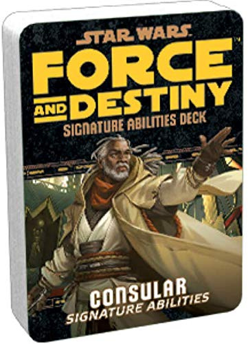 Fantasy Flight Games FFG - Star Wars RPG: Force and Destiny - Consular Signature Abilities Specialization Deck - EN