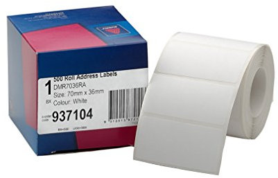 Avery Rolle Adress-Etiketten, 70 x 36 mm, 500 Etiketten, handbeschriftbar (937104)