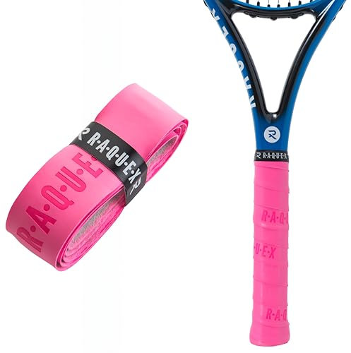 Raquex Enhance Schlägergriff (14 Farben) - für Tennis, Padel, Badminton, Pickleball und Squashschläger. 14 Farben. Hochwertiges, Selbsthaftendes Griffbandër für Tennisschläger