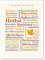 Poster Herbst Wörter (50x70 cm)