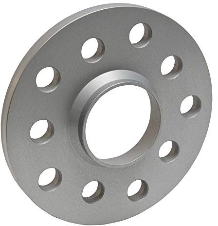 Distanzscheiben 5x112 silber eloxiert SCC, 2x Spurverbreiterungen 5x112 12mm