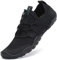 SAGUARO Badeschuhe Herren Wasserschuhe Männer Strandschuhe Damen Aquaschuhe Neoprenschuhe rutschfeste Schwimmschuhe Dunkelschwarz 45 EU