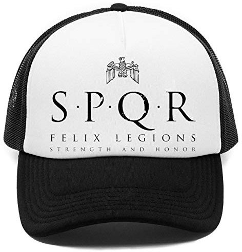 Vendax SPQR - Roman Empire Army Kappe Baseball Rapper Cap
