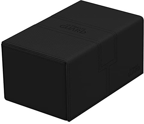Ultimate Guard Twin Flip`n`Tray 160+ XenoSkin Monocolor Schwarz