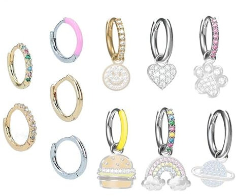 Depesche 11834-041 Charm Peace, versilberter Anhänger für Halsketten, Armband und Ohrringe, ideal als kleines Geschenk