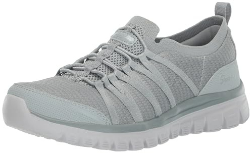 Skechers Damen Graceful-Soft Soul Sneaker, GRAU, 38 EU