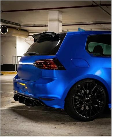 SANCAK Heckspoiler Für VW Für Golf 6 7 7,5 VI Für VII MK6 7 7,5 Für GTI Für GTD R 2009-2020 Hinten Dach Spoiler Flügel Glanz Schwarz Body Kits Tuning Heckflügel (Größe : B)