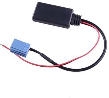 Cavo adattatore audio stereo radio AUX modulo Bluetooth a 8 pin compatibile con Romeo Mito Brera Spider Fiat Bravo Doblo Panda Punto