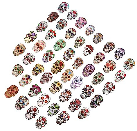 HOMSFOU Crâne Stickers 150 Pièces s D'halloween Décalcomanies Pour L'artisanat s De Créateurs s D'ordinateur Pour Ordinateur Portable Décor Squelette