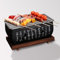 Charcoal BBQ Grill,Portable Japanese BBQ Tabletop Barbecue Grill Tools,Retro Barbecue Stove Oven for Camping Picnics, Garden, Backyard Outdoors Cooking