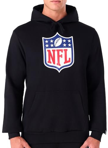 New Era NFL Shield NFL Team Logo Hoody Schwarz Kapuzenpullover - XS