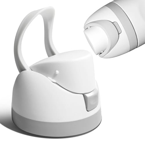 Replacement Cap Fit for Owala FreeSip Insulated Stainless Steel 16oz 24oz 32oz 40oz, Replacement Lid Fit for Owala FreeSip Clear Tritan Plastic Water Bottle (White)