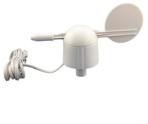 Girouette en plastique avec accessoires d'instruments météorologiques pour WH-SP-WD pour cour de ferme extérieure