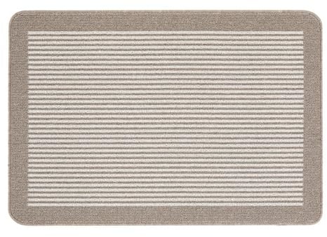 My Stain Door Mat, Stain Resistant, Perfect for Indoor Use, Front Door, Entryway and Patio, Stripe Stone 67x100cm