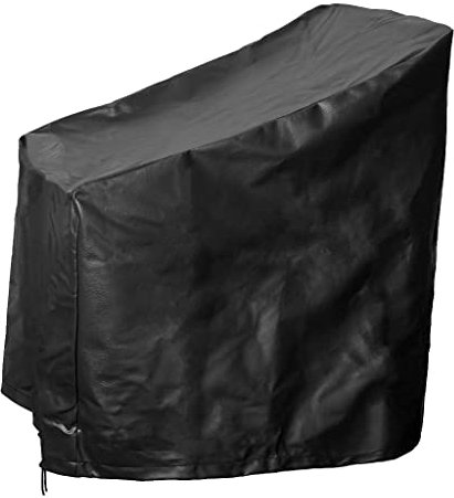 Qianly Sitzbank für Boote wasserdichte Kajak Center Lounge Covers Regenjacke, Schwarz