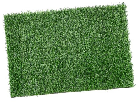 INOOMP Türmatte aus Kunstrasen kunstgras kunstgräser hereingedackelt fußmatte Haustürmatte Pipi-Pads für Hunde Kunstrasen für Hunde außen grüne Kunstrasenmatte Grasmatte im Freien Plastik