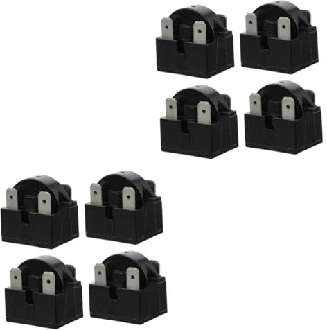 OUNONA Sets Freezer Start Insert Compressor Start Device Run Device Easy Install Relay for Mini Fridges Wine Coolers Pcs