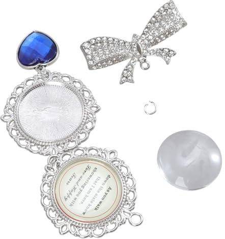 Individueller Hochzeitsfoto-Anhänger, stabile Legierung, Foto-Display, Halter, Anstecknadel, Anhänger für Brautaccessoires