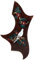 Acoustic Guita Pickguard, Selbstklebend Dove Kolibri Plektrumschutz für Akustikgitarre Ersatzteile