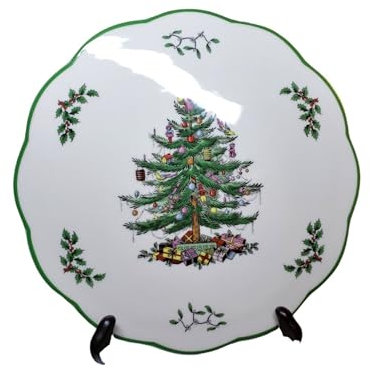 Spode Christmas Tree Cheese Plate or Trivet