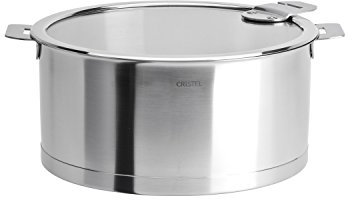 Cristel Strate C16QLKSA Stielkasserolle, Edelstahl, Silber