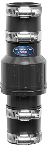 Pompe Superior 99544 1-1/4 Clapet anti-retour en caoutchouc, 3,2 cm