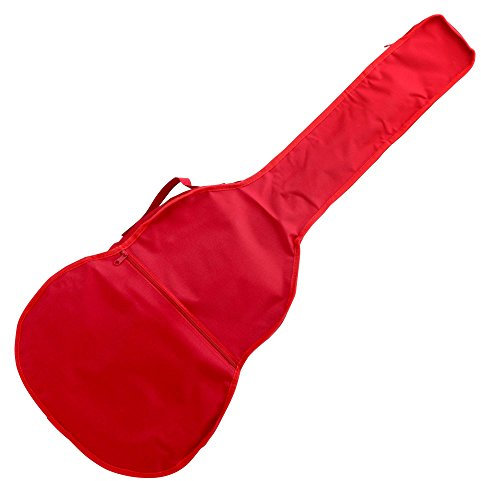 Rocktile Custodia morbida per chitarra classica Eco 4/4 rosso