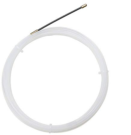 EsportsMJJ 5/10/15/30M X 3Mm Dia. Nylon Wire Cable Rod Electrician Push Puller Duct Fish Tape - 30M