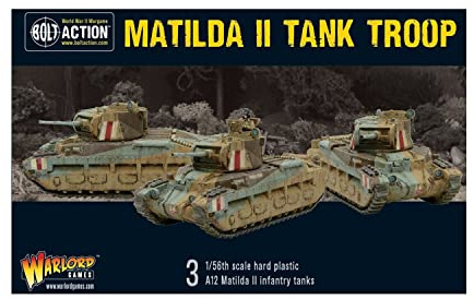 Warlord Games, Bolt Action, Matilda II Troop, Tank Miniaturen