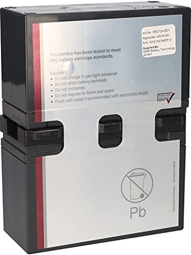 Batteria compatibile APC Smart UPS C 1000 & APC Back UPS Pro 1200/1500 APCRBC124