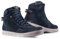 SHIMA SX-2 EVO Scarpe Moto Uomo - Stivali Moto in Pelle, Traspirante, Rinforzato con Supporto della Caviglia, Suola Antiscivolo, Impugnatura per il Cambio di Marcia (Blu, 42)