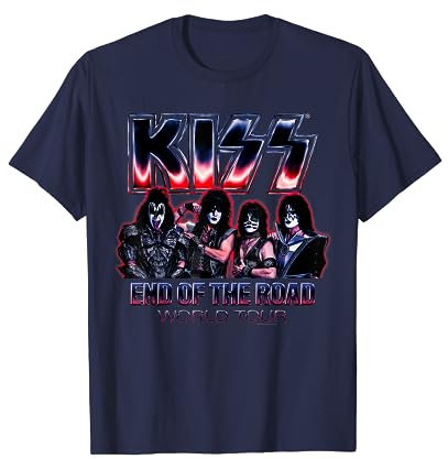Kiss - End Of The Road Tour Chrom T-Shirt
