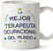 MUGFFINS Tazas para TERAPEUTA OCUPACIONAL mujer - En Español - Mejor del Mundo - 11 oz / 330 ml - Regalo original y divertido