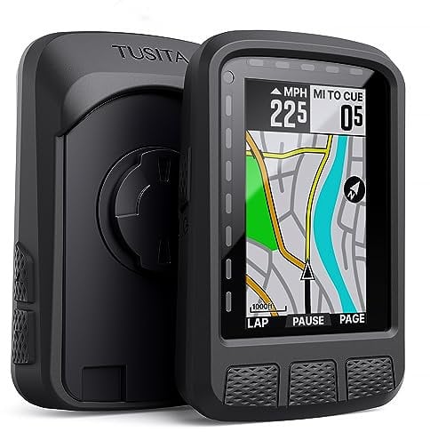 TUSITA Silicona Funda Compatible con Wahoo ELEMNT Roam V2 - (No para ELEMNT Roam V1)